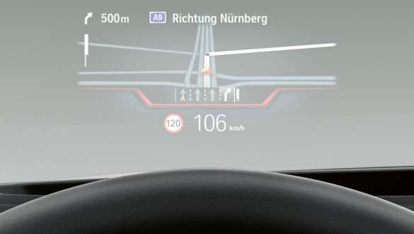 bmw head up display