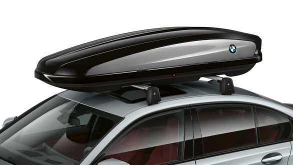 caja portaequipajes para techo bmw 520 negroplata titanio